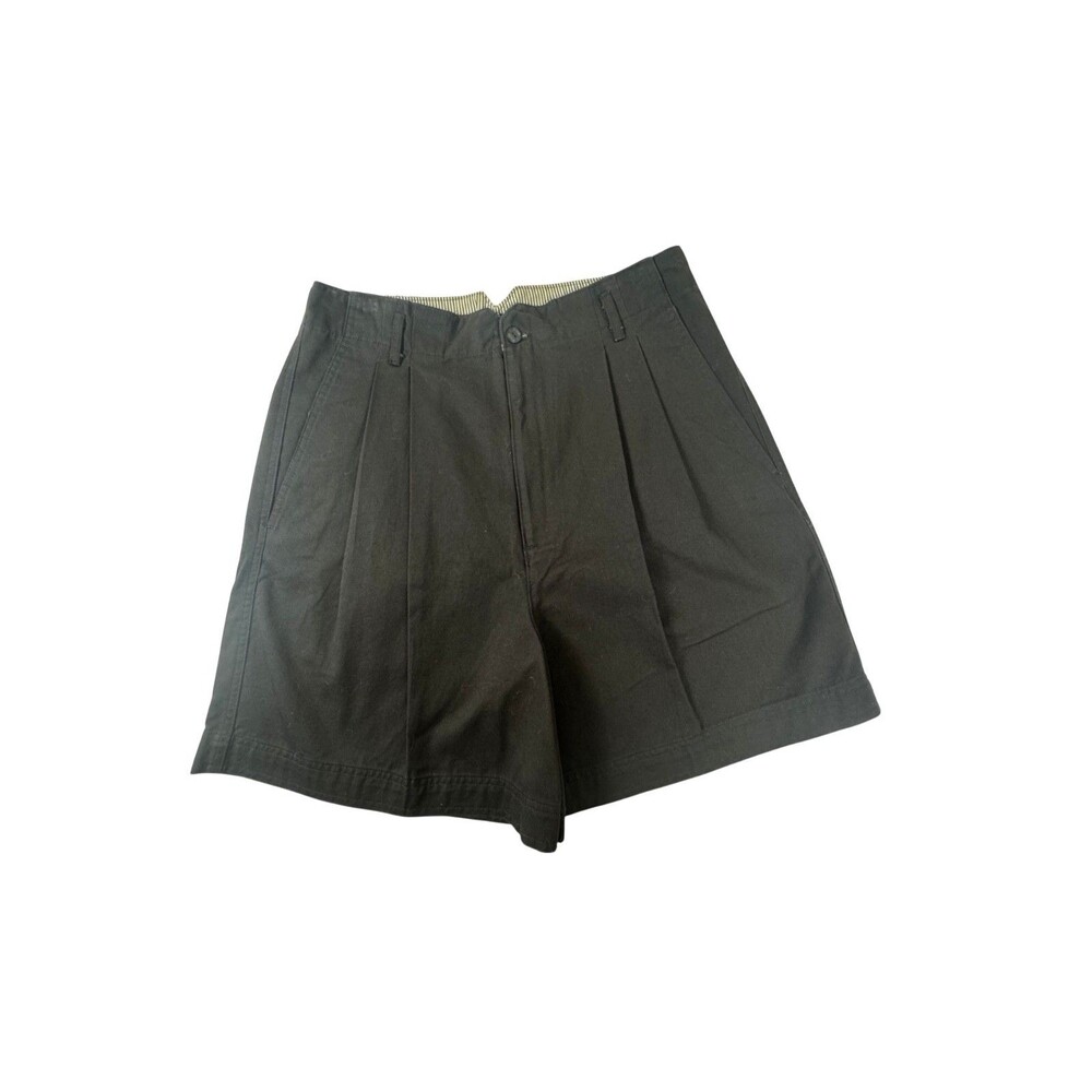 Hunt Club Women Black Short Sz 16 Pleated NWT